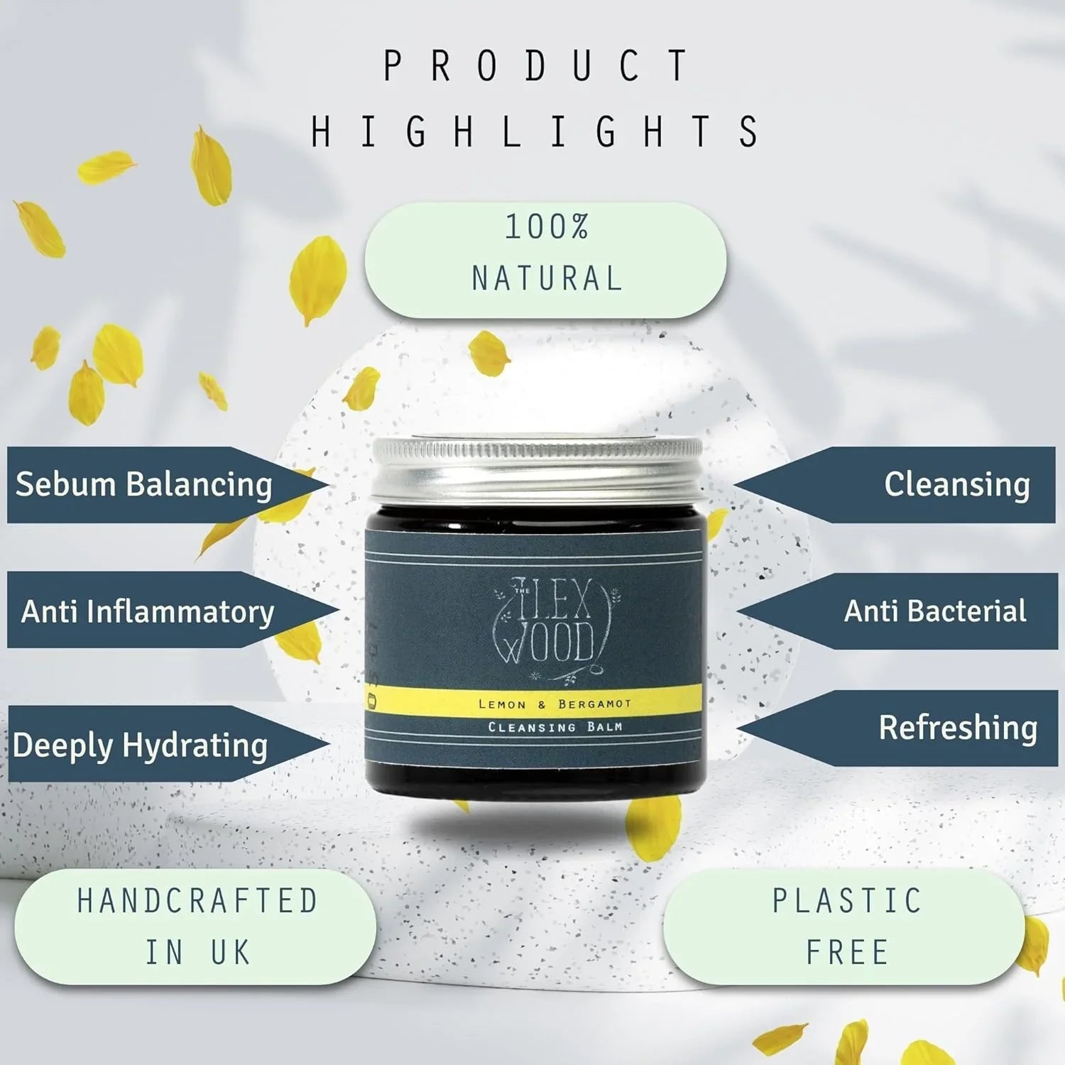 Lemon and Bergamot Cleansing Balm - 60ml