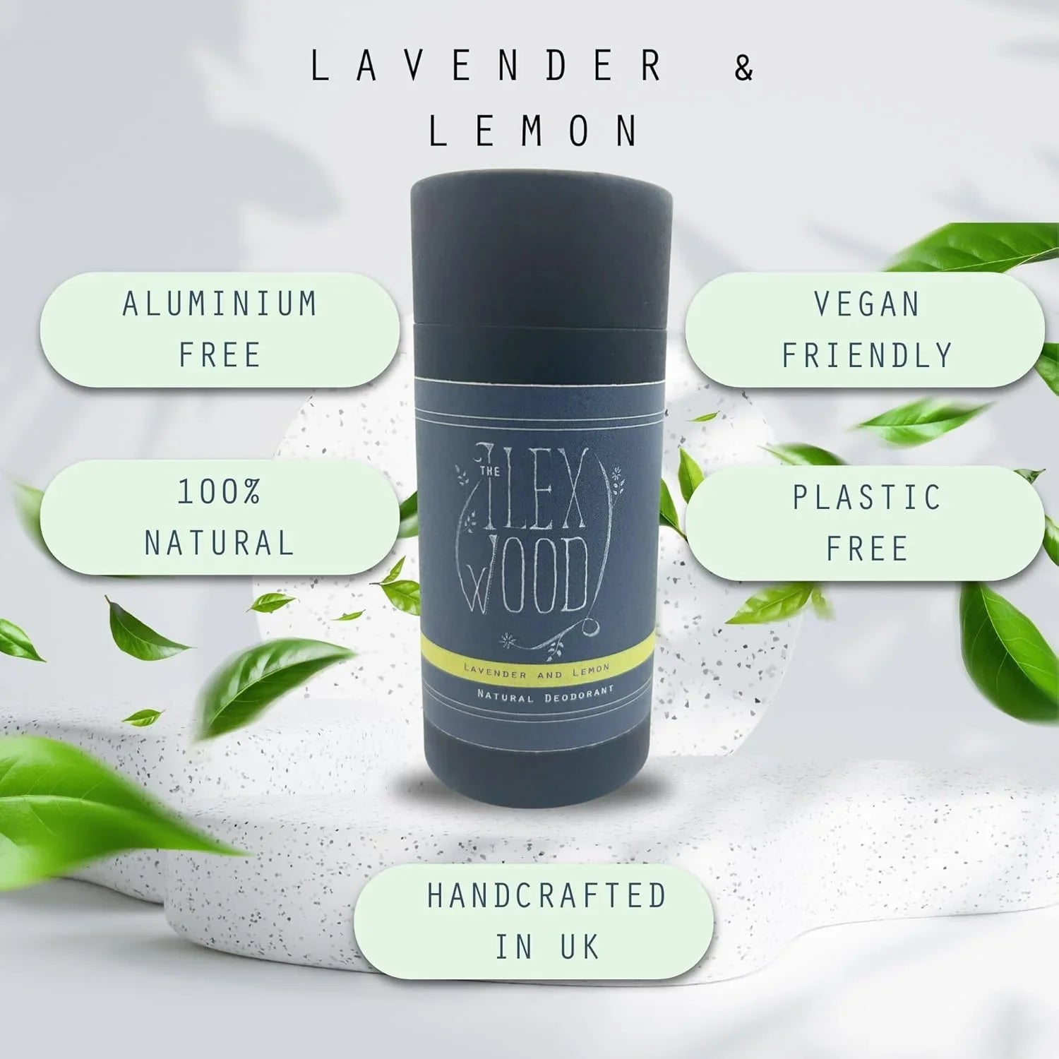 Lavender and Lemon Natural Deodorant - 70ml