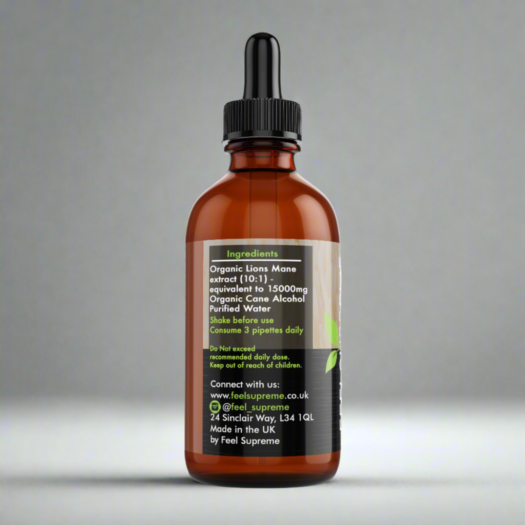 Feel Supreme Lions Mane Mushroom Liquid 60ml
