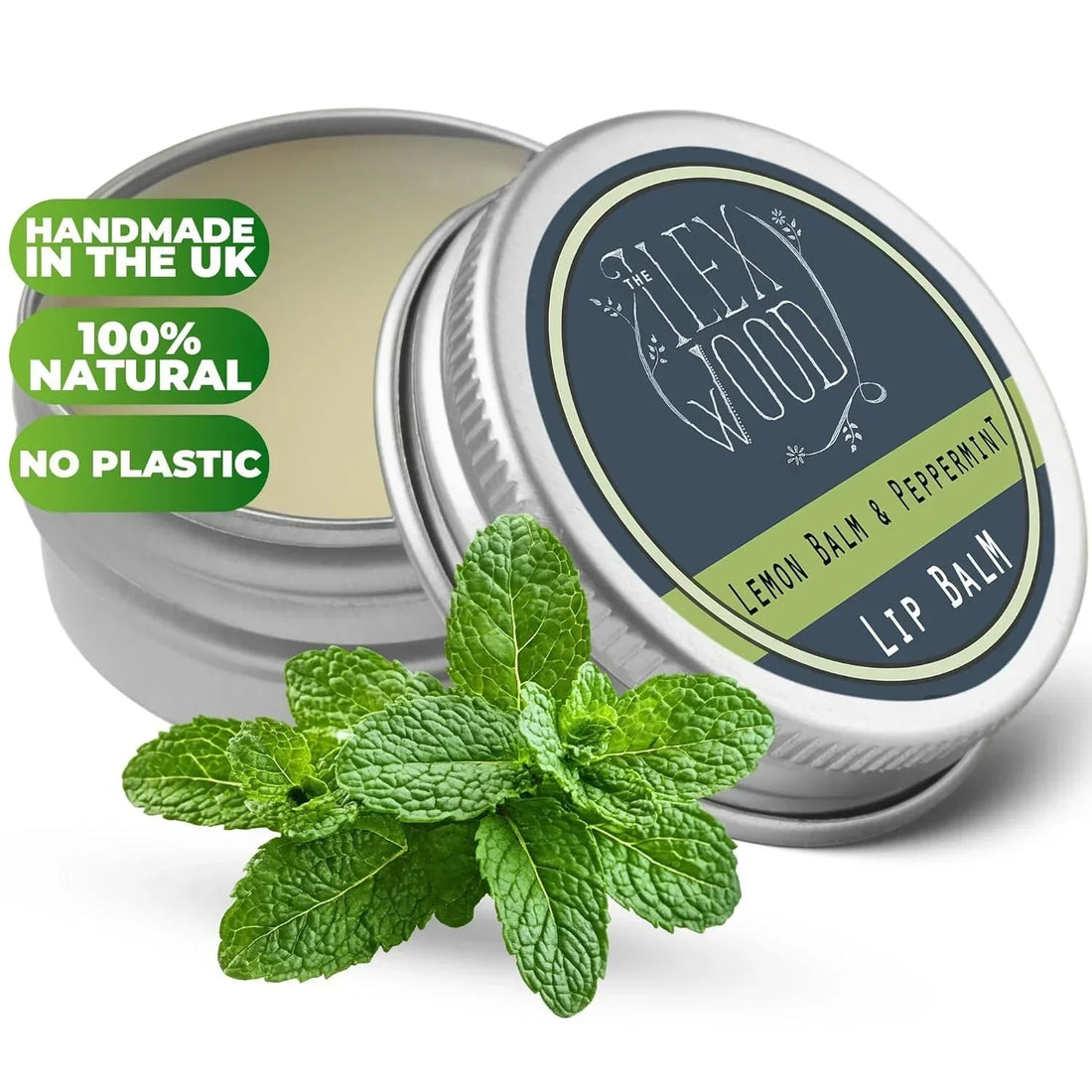Lemon Balm and Peppermint Lip Balm - 10ml