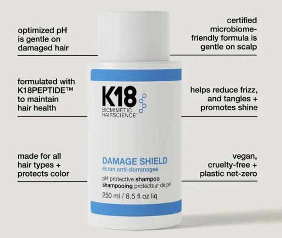 K18 250ML DAMAGE SHIELD SHAMPOO