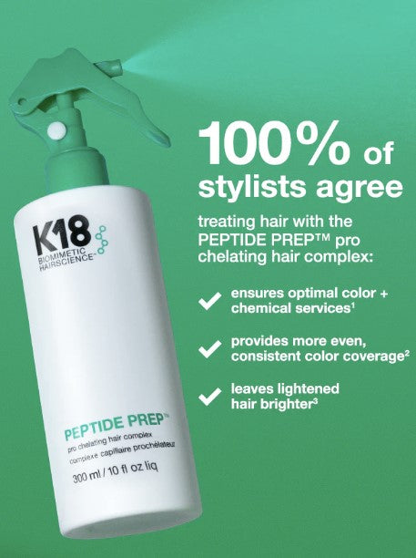 K18 300ML HAIR CHELATING COMPLEX PEPTIDE PREP