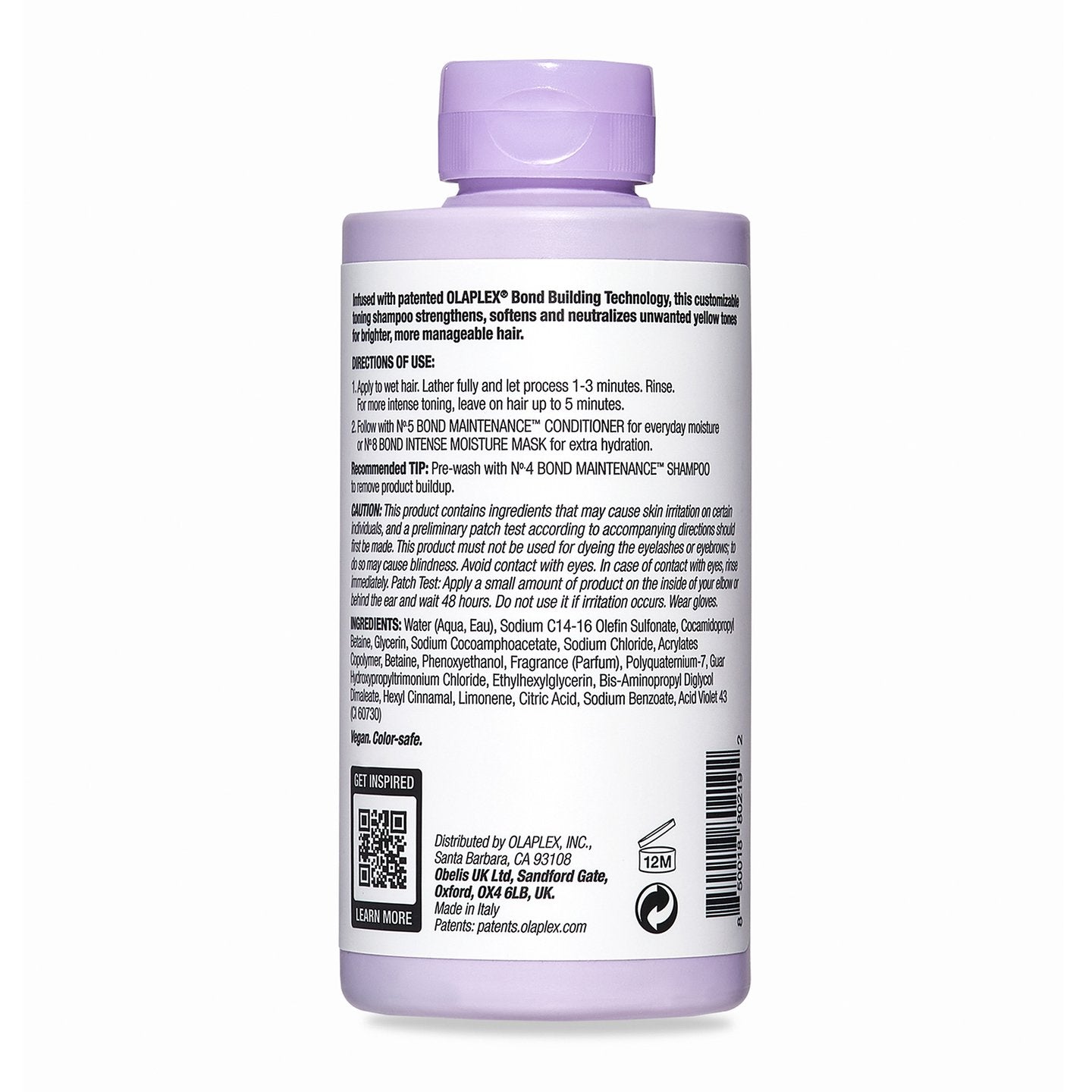 OLAPLEX NO.4P 250ML BLONDE ENHANCER TONING SHAMPOO