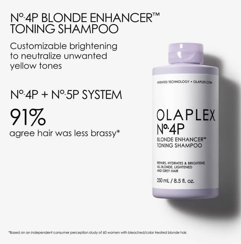 OLAPLEX NO.4P 250ML BLONDE ENHANCER TONING SHAMPOO