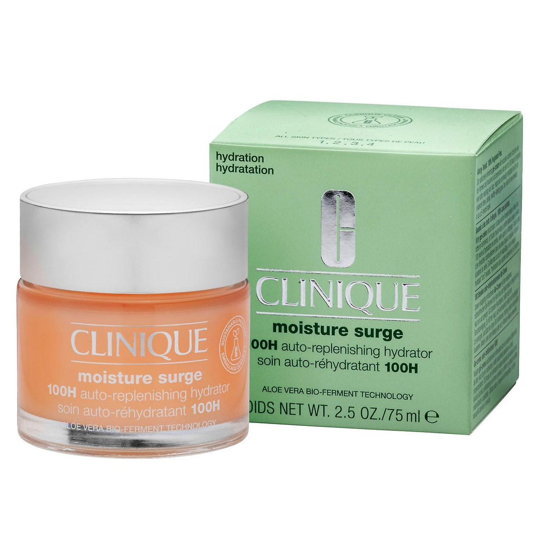 CLINIQUE MOISTURE SURGE INTENSE 75ML CREAM 100H REPLENISHING HYDRATOR