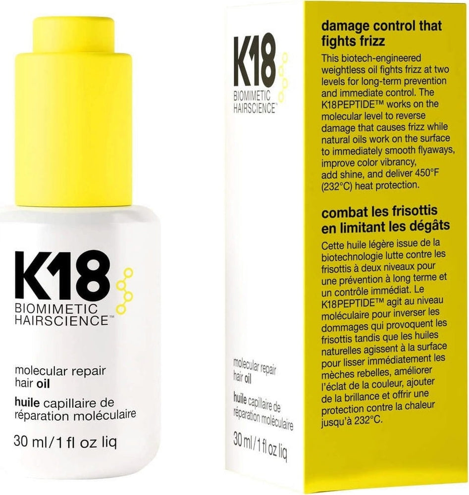 K18 30ML HAIR OIL MOLECULAR REPAIR