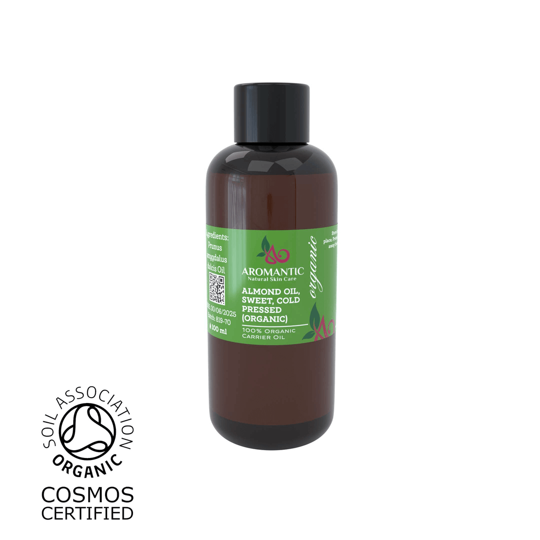 Aromantic Organic Sweet Almond Oil