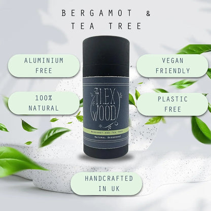 Bergamot and Tea Tree Natural Deodorant - 70ml