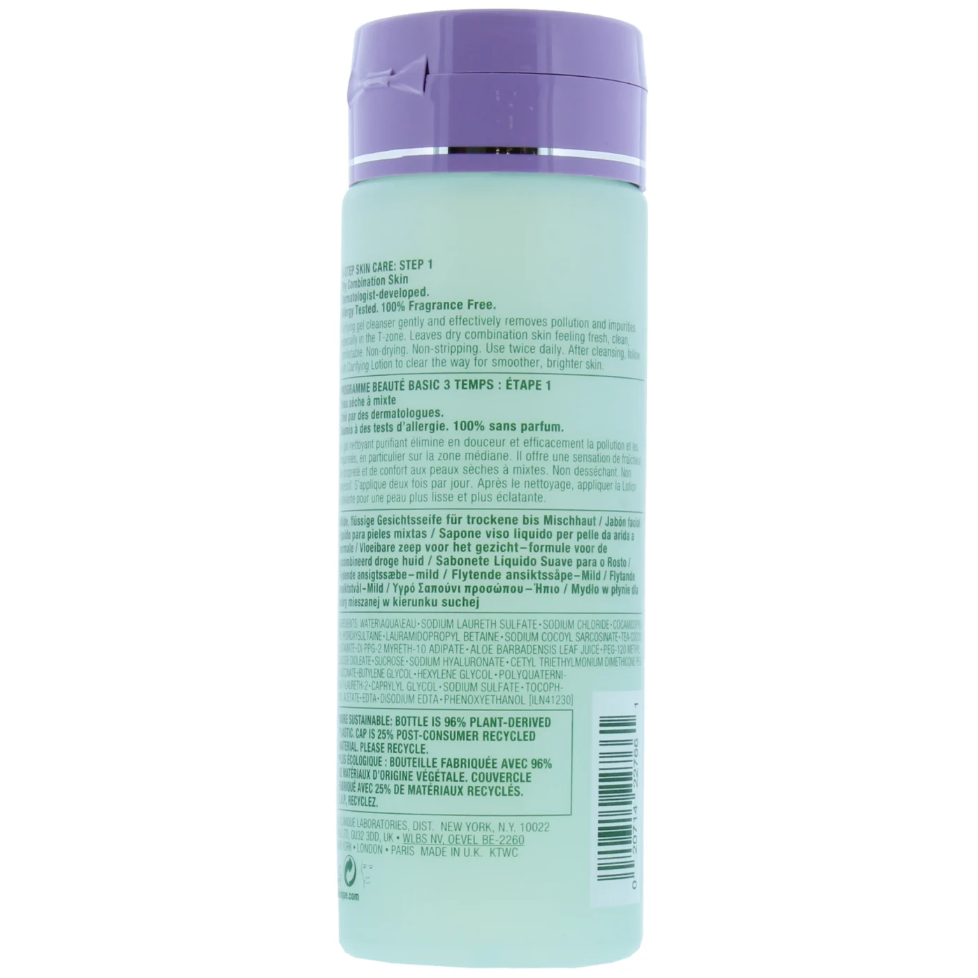 CLINIQUE 200ML LIQUID FACIAL SOAP MILD