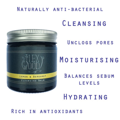 Ilex Wood Lemon and Bergamot Cleansing Balm - 60ml