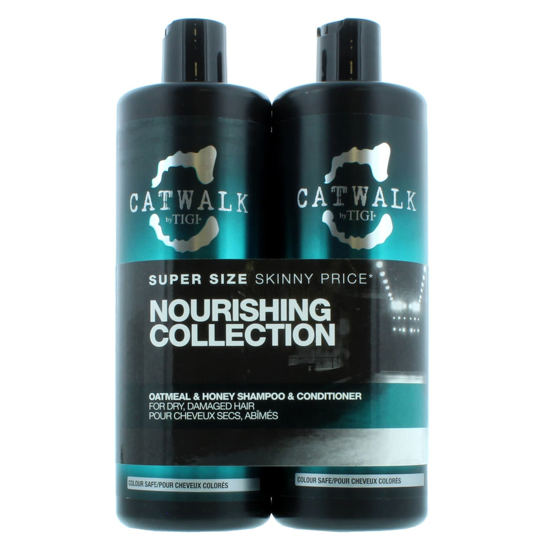 TIGI CATWALK 2X750ML SHAMPOO &amp; CONDITIONER OATMEAL &amp; HONEY