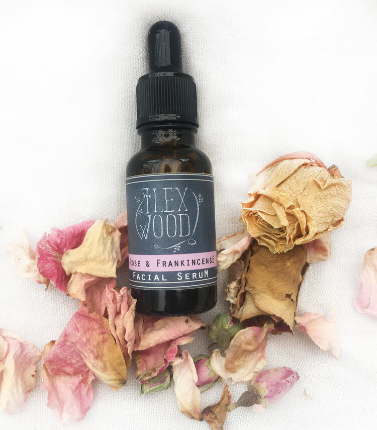 Ilex Wood Rose and Frankincense Facial Serum - 20ml